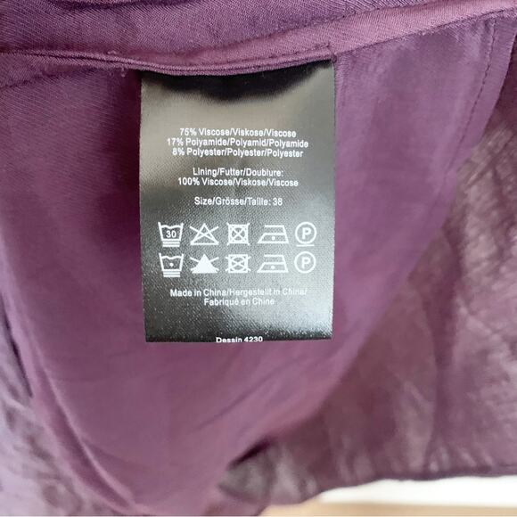 Baum Und Pferdgarten Adanna Dress Medium Purple NEW - Picture 7 of 7